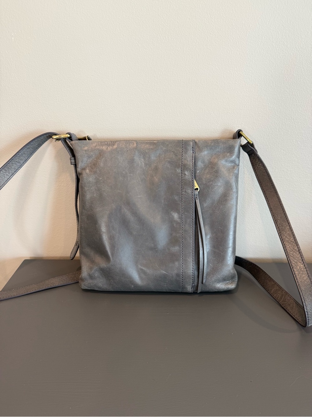 Hobo Leather Crossbody Bag